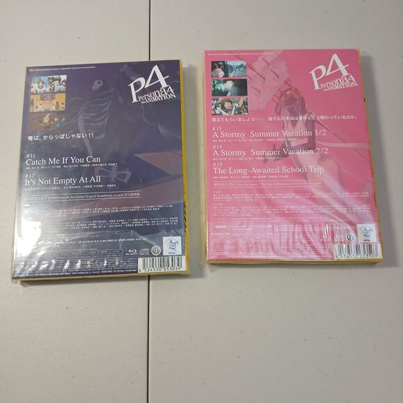 Persona 4 The Animation DVD Vol 1-10 Complete Set Japan Edition Region 2 NEW - Picture 7 of 11